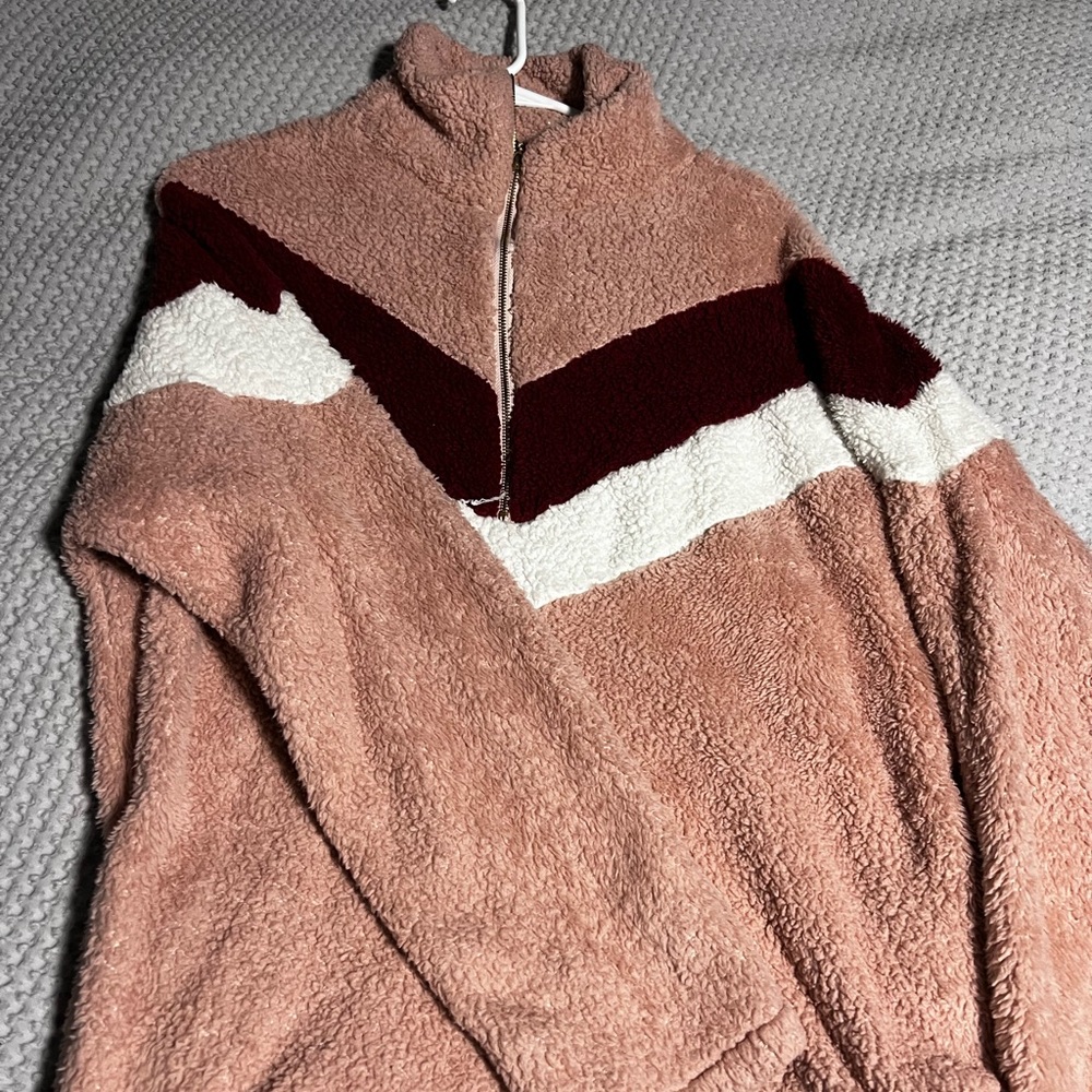 Cozy Colorblock Turtleneck Sweater
